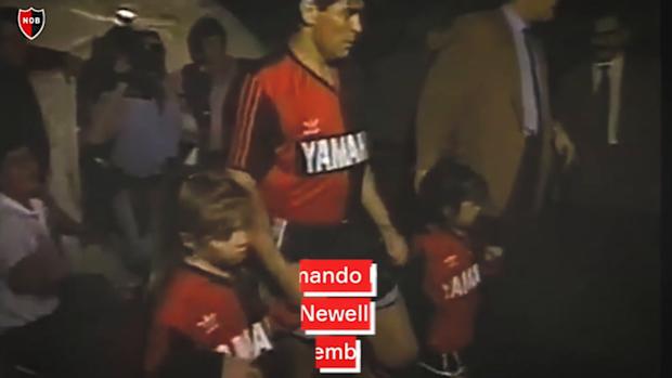 Maradona’s return to Argentina to play for Newell’s